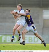 10 October 2010; Austin O'Malley, St Vincent's, in action against Brian McGrath, Kilmacud Crokes. Dublin County Senior Football Championship Semi-Final, Kilmacud Crokes v St Vincent's, Parnell Park, Dublin. Picture credit: Dáire Brennan / SPORTSFILE