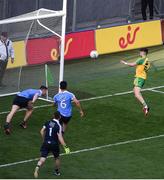 6 August 2016; Ryan McHugh of Donegal scores his side's first goal during the GAA Football All-Ireland Senior Championship Quarter-Final match between Dublin and Donegal at Croke Park in Dublin. Photo by Daire Brennan/Sportsfile