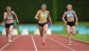 7 August 2016; Phil Healy from Bandon A.C. on her way to winning the women's Premier 200m, at the GloHealth National League Track & Field League Final at Tullamore Harriers Stadium, Tullamore, Co. Offaly. Photo by Matt Browne/Sportsfile