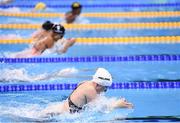 7 August 2016; Fiona Doyle of Ireland competes in the heats of the women's 100m breaststroke event at the Olympic Aquatic Stadium during the 2016 Rio Summer Olympic Games in Rio de Janeiro, Brazil. Photo by Stephen McCarthy/Sportsfile