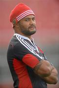 12 October 2010; Munster's Sam Tuitupou during squad training ahead of their Heineken Cup match against Toulon on Saturday. Munster Rugby squad training, Thomond Park, Limerick. Picture credit: Diarmuid Greene / SPORTSFILE