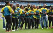 7 August 2016; Participants during the Etihad Airways GAA World Games 2016 Opening Ceremony at Croke Park in Dublin. Photo by Piaras Ó Mídheach/Sportsfile