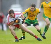 17 October 2010; Declan Kelly, Killererin, in action against Joe Canney, Corofin. Galway County Senior Football Championship Final, Killererin v Corofin, Pearse Stadium, Galway. Picture credit: Ray Ryan / SPORTSFILE