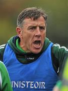 17 October 2010; Moorefield manager Jack Sheedy. Kildare County Senior Football Championship Final, Sarsfields v Moorefield, St Conleth's Park, Newbridge, Co. Kildare. Picture credit: Barry Cregg / SPORTSFILE