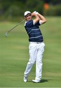 9 August 2016; Padraig Harrington of Ireland in action during a practice round ahead of the Men's Strokeplay competition at the Olympic Golf Course, Barra de Tijuca, during the 2016 Rio Summer Olympic Games in Rio de Janeiro, Brazil. Photo by Brendan Moran/Sportsfile