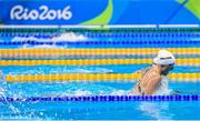 10 August 2016; Fiona Doyle of Ireland competes in the heats of the Women's 200m Breaststroke at the Olympic Aquatic Stadium during the 2016 Rio Summer Olympic Games in Rio de Janeiro, Brazil. Photo by Stephen McCarthy/Sportsfile