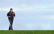 19 October 2010; Munster's David Wallace arrives for squad training ahead of their Celtic League game against Benetton Treviso on Friday night. Munster Rugby squad training, University of Limerick, Limerick. Picture credit: Brendan Moran / SPORTSFILE