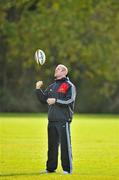 19 October 2010; Munster's Paul O'Connell during squad training ahead of their Celtic League game against Benetton Treviso on Friday night. Munster Rugby squad training, University of Limerick, Limerick. Picture credit: Brendan Moran / SPORTSFILE