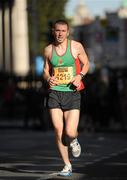 25 October 2010; Brendan Gill, from Westport, Co. Galway, in action during the Lifestyle Sports - adidas Dublin Marathon 2010, Merrion Square, Dublin. Picture credit: Barry Cregg / SPORTSFILE