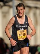 25 October 2010; Owen Gahan, from Omagh, Co. Tyrone, in action during the Lifestyle Sports - adidas Dublin Marathon 2010, Merrion Square, Dublin. Picture credit: Barry Cregg / SPORTSFILE