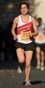 25 October 2010; Stephaine Bergin, from Portlaoise, Co. Laois, in action during the Lifestyle Sports - adidas Dublin Marathon 2010. Picture credit: Barry Cregg / SPORTSFILE