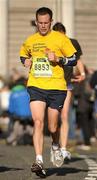 25 October 2010; James Bermingham, from Fermoy, Co. Cork, in action during the Lifestyle Sports - adidas Dublin Marathon 2010. Picture credit: Barry Cregg / SPORTSFILE