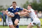 13 August 2016; Rory O'Loughlin of Leinster is tackled by David Busby of Ulster during a Pre-Season Friendly game between Leinster and Ulster at Navan RFC in Navan, Co Meath. Photo by Matt Browne/Sportsfile