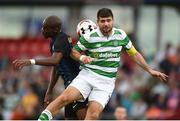 13 August 2016; Geoffrey Kondogbia of Inter Milan in action against Nadir Ciftci of Celtic FC during the International Champions Cup game between Inter Milan and Celtic FC at Thomond Park in Limerick. Photo by Diarmuid Greene/Sportsfile