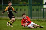 14 August 2016; Action from the Rugby Mini U11 & O9 Boys match between Limerick and Roscommon at Weekend 1 of the Community Games National Festival at Athlone I.T in Athlone, Co Westmeath. Photo by Seb Daly/Sportsfile