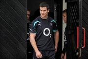 2 November 2010; Ireland's Jonathan Sexton makes his way out for squad training ahead of their Autumn International match against South Africa on November the 6th. Ireland Rugby Squad Training, Donnybrook Stadium, Donnybrook, Dublin. Picture credit; Brian Lawless / SPORTSFILE