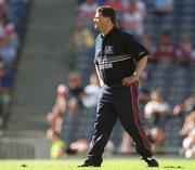 26 August 2001; Galway manager John O'Mahony during the Bank of Ireland All-Ireland Senior Football Championship Semi-Final match between Galway and Derry at Croke Park in Dublin. Photo by Ray McManus/Sportsfile