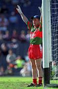 26 August 2001; Derry goalkeeper Owen McCloskey during the Bank of Ireland All-Ireland Senior Football Championship Semi-Final match between Galway and Derry at Croke Park in Dublin. Photo by Ray McManus/Sportsfile