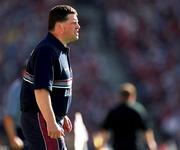 26 August 2001; Galway manager John O'Mahony during the Bank of Ireland All-Ireland Senior Football Championship Semi-Final match between Galway and Derry at Croke Park in Dublin. Photo by Ray McManus/Sportsfile