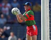 26 August 2001; Derry goalkeeper Owen McCloskey during the Bank of Ireland All-Ireland Senior Football Championship Semi-Final match between Galway and Derry at Croke Park in Dublin. Photo by Ray McManus/Sportsfile