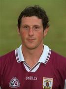 29 August 2001; Declan O'Brien of Galway poses for a portrait during a Galway hurling press night at Pearse Stadium ahead of the Guinness All-Ireland Senior Hurling Championship Final. Photo by Matt Browne/Sportsfile