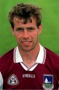 29 August 2001; Tomas Mannion of Galway poses for a portrait during a Galway press night ahead of the Bank of Ireland All-Ireland Football Hurling Championship Final. Photo by Damien Eagers/Sportsfile