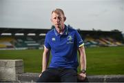 17 August 2016; Leinster head coach Leo Cullen after a press conference at Tallaght Stadium in Tallaght, Co Dublin. Photo by David Maher/Sportsfile