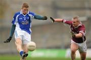 7 November 2010; Aidan Tuite, Skryne, in action against Noel Morris, Castletown. AIB GAA Football Leinster Club Senior Championship Quarter-Final, Skryne v Castletown, Pairc Tailteann, Navan, Co. Meath. Photo by Sportsfile