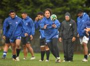 11 November 2010; Manu Samoa's Seilala Mapusua in action during squad training ahead of their Autumn International match against Ireland on Saturday. Manu Samoa Squad Training, Wanderers RFC, Merrion Road, Dublin. Picture credit: Stephen McCarthy / SPORTSFILE