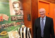 11 November 2010; Former Republic of Ireland player and manager Liam Tuohy at the launch of an alcove in his honour. FAI Headquarters, Abbotstown, Dublin. Picture credit: Alan Place / SPORTSFILE