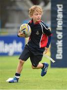 20 August 2016; Action during the Bank of Ireland Half-Time Mini Games at the Pre-Season Friendly game between Leinster and Gloucester at Tallaght Stadium in Tallaght, Co Dublin. Photo by Cody Glenn/Sportsfile