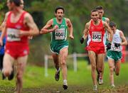 13 November 2010; Peter Matthews, Ireland, winner of the Male 35-49 years international race of 8km, during the 23 British and Irish Masters Cross Country International Championships, Morton Stadium, Santry. Picture credit: Alan Place / SPORTSFILE