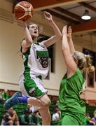 21 August 2016; Action from the Girls U16 Basketball match between Gurranabraher, Co. Cork, and St Mary's Portlaois, Co. Laois, at Weekend 2 of the Community Games National Festival at Athlone I.T in Athlone, Co Westmeath. Photo by Seb Daly/Sportsfile