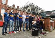 21 August 2016; Musician Aoife Brandon entertains Tipperary supporters before the GAA Football All-Ireland Senior Championship Semi-Final game between Mayo and Tipperary at Croke Park in Dublin. Photo by David Maher/Sportsfile
