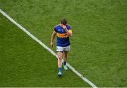 21 August 2016; Robbie Kiely of Tipperary leaves the field after being shown the black card by referee David Coldrick during the GAA Football All-Ireland Senior Championship Semi-Final game between Mayo and Tipperary at Croke Park in Dublin. Photo by Piaras Ó Mídheach/Sportsfile