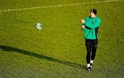 16 November 2010; Ireland's Tommy Bowe in action during squad training ahead of their Autumn International game against New Zealand on Saturday. Ireland Squad Training, Donnybrook Stadium, Dublin. Picture credit: Stephen McCarthy / SPORTSFILE