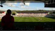 26 August 2016; A general view of Kingspan Stadium before the Pre-Season Friendly game between Ulster and Northampton Saints at Kingspan Stadium, in Ravenhill Park, Belfast. Photo by Oliver McVeigh/Sportsfile