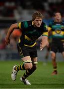 26 August 2016; Jamie Gibson of Northampton Saints during the Pre-Season Friendly game between Ulster and Northampton Saints at Kingspan Stadium, in Ravenhill Park Belfast. Photo by Oliver McVeigh/Sportsfile