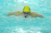 20 November 2010; Aisling Cooney, ESB, on her way to winning the Women's 50m Butterfly. Irish National Short Course Swimming Championships, Leisureland, Salthill, Co. Galway. Photo by Sportsfile