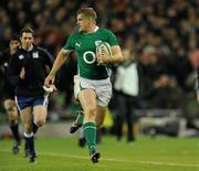 20 November 2010; Jamie Heaslip, Ireland. Autumn International, Ireland v New Zealand, Aviva Stadium, Lansdowne Road, Dublin. Picture credit: Matt Browne / SPORTSFILE