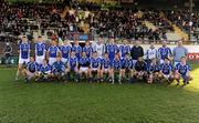 21 November 2010; The Skyrne squad. AIB GAA Football Leinster Club Senior Championship Semi-Final, Skyrne v Rhode, Pairc Tailteann, Navan, Co. Meath. Photo by Sportsfile