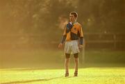 22 November 2010; Dermot Murphy, CBS Naas, waits for play to resume. Duff Cup Semi-Final, CBS Naas v East Glendalough, Old Wesley RFC, Kiltiernan, Co. Dublin. Picture credit: Barry Cregg / SPORTSFILE