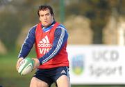 23 November 2010; Argentina's Marcos Ayerza in action during squad training ahead of their Autumn International against Ireland on Sunday. Argentina Rugby Squad Training, Wanderers RFC, Merrion Road, Dublin. Picture credit: Barry Cregg / SPORTSFILE