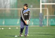 23 November 2010; Argentina's head coach Santiago Phelan during squad training ahead of their Autumn International against Ireland on Sunday. Argentina Rugby Squad Training, Wanderers RFC, Merrion Road, Dublin. Picture credit: Barry Cregg / SPORTSFILE