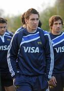 23 November 2010; Argentina's Santiago Fernández arrives for squad training ahead of their Autumn International against Ireland on Sunday. Argentina Rugby Squad Training, Wanderers RFC, Merrion Road, Dublin. Picture credit: Barry Cregg / SPORTSFILE