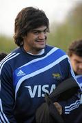 23 November 2010; Argentina's Mario Ledesma arrives for squad training ahead of their Autumn International against Ireland on Sunday. Argentina Rugby Squad Training, Wanderers RFC, Merrion Road, Dublin. Picture credit: Barry Cregg / SPORTSFILE