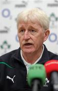 23 November 2010; Ireland team manager Paul McNaughton during a press conference ahead of their Autumn International against Argentina on Sunday. Ireland Rugby Squad Press Conference, Fitzpatrick's Castle Hotel, Killiney. Picture credit: Brian Lawless / SPORTSFILE