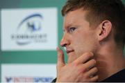 30 August 2016; Eóin Griffin of Connacht during a press conference at the Sportsground in Galway. Photo by Sam Barnes/Sportsfile