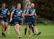 30 August 2016; John Muldoon, right, of Connacht during a training session at the Sportsground in Galway. Photo by Sam Barnes/Sportsfile