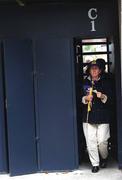 9 September 2001; A Tipperary supporter walks through the turnstiles prior to the during the Guinness All-Ireland Senior Hurling Championship Final match between Tipperary and Galway at Croke Park in Dublin. Photo by Damien Eagers/Sportsfile